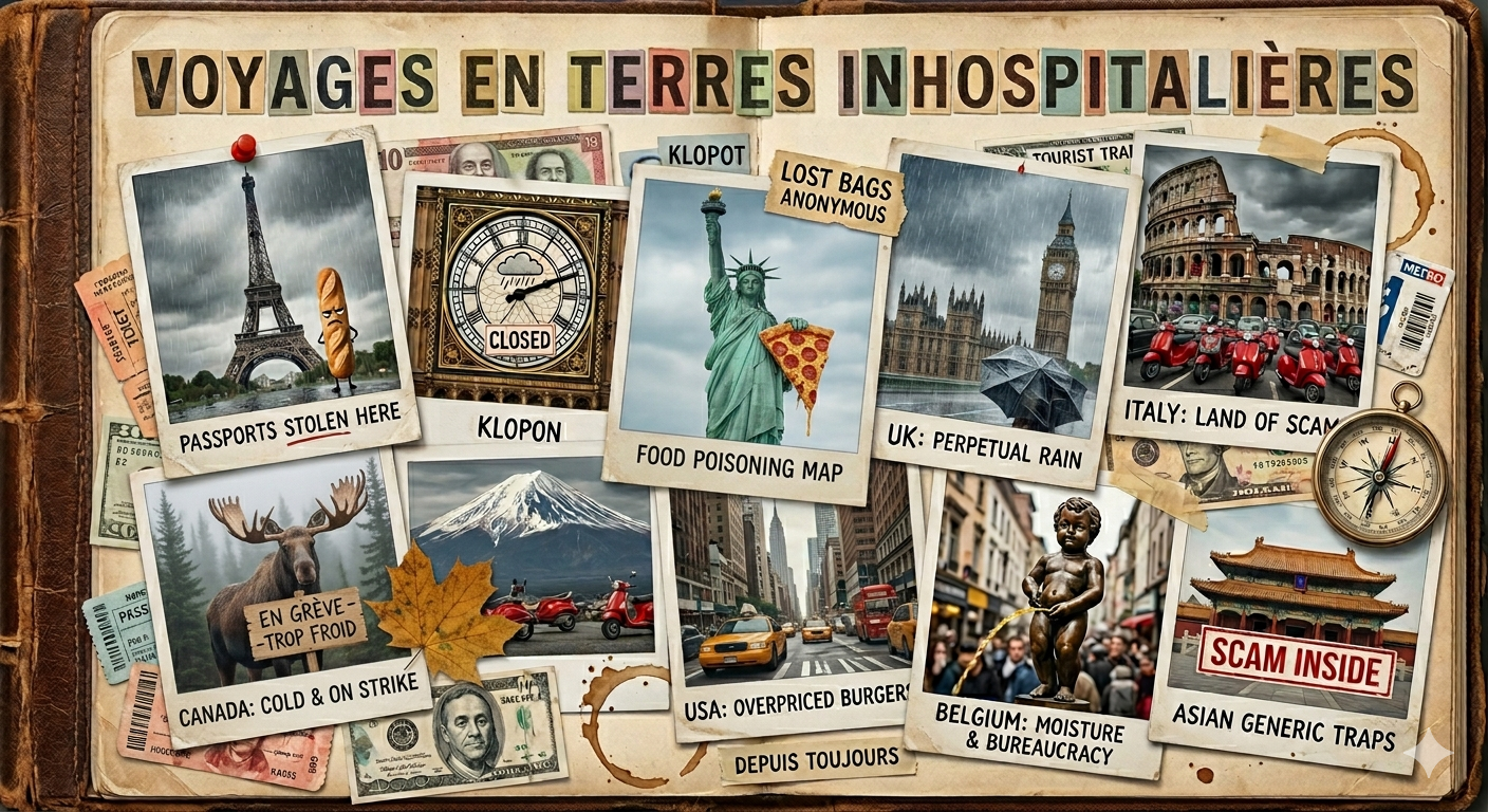 Voyages en Terre Inhospitalière